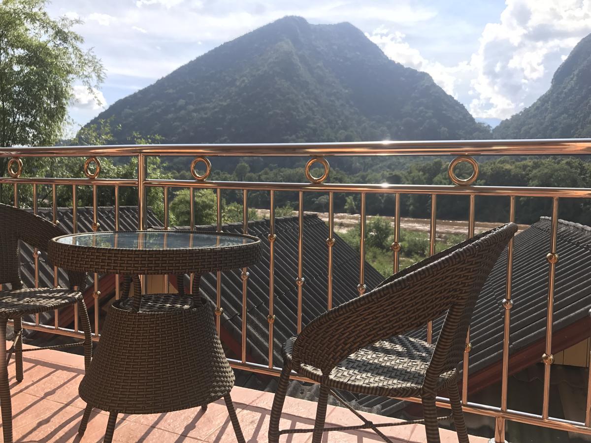 Riverview Bungalows & Gh Muang Ngoi Экстерьер фото