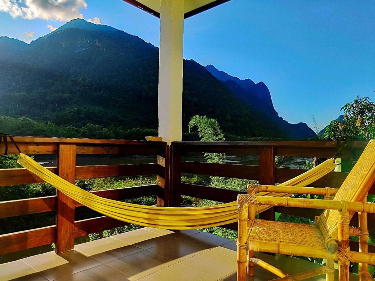 Riverview Bungalows & Gh Muang Ngoi Экстерьер фото